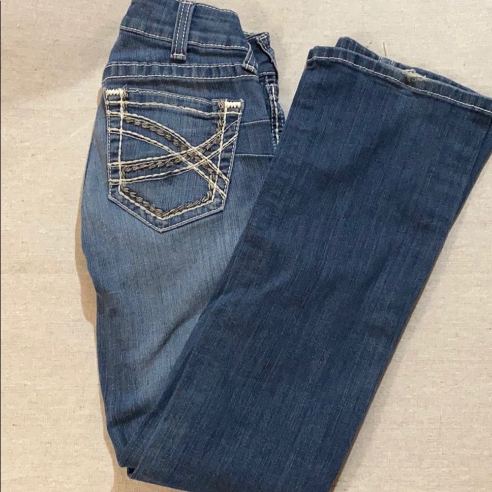 Ariat's Women's Real Boot Cut Entwined Jean